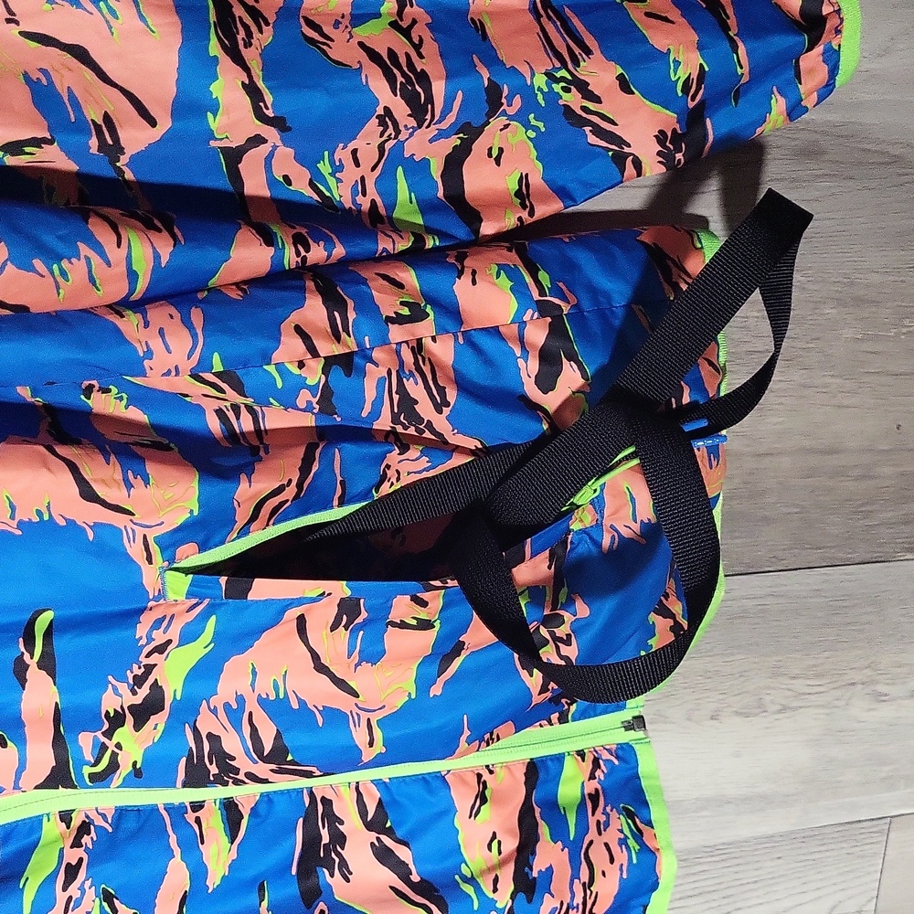 Nike Mens‎ M Vintage Windrunner Jacket Tiger Camo Packable Lightweight Hooded - Picture 6 of 12